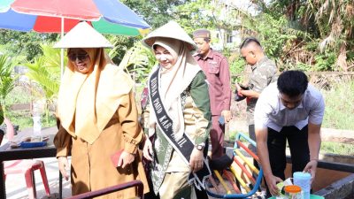 Bunda PAUD Inhil Lakukan Kunjungan Kerja ke TK ABA, Dorong Penguatan Wajib Belajar 13 Tahun