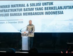 Wadirut SIG, Sampaikan Opening Speech di Seminar Inovasi Material untuk Infrastruktur Berkelanjutan Batam