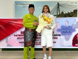 Kadispora Batam Sambut Kepulangan Winda Dewi Putri, Raih Perunggu Taekwondo SEA Games 2025