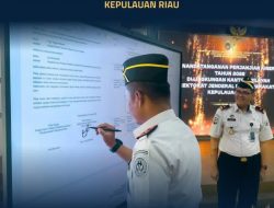 Komitmen Kinerja 2026, Karutan Batam Teken Perjanjian di Kanwil Ditjenpas Kepri