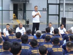 Ciptakan Suasana Kekeluargaan, Lapas Batam Libatkan Warga Binaan Makan Bersama