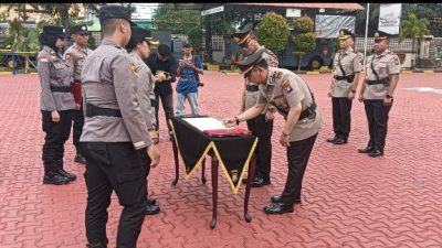 AKP Andri Warman Resmi Jabat Kasat Intelkam Polres Karimun, Siap Dukung Kapolres Jaga Kondusivitas
