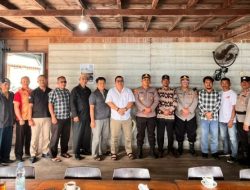 Kapolsek Siantan Silaturahmi dengan Ketua Paguyuban se Kecamatan Siantan