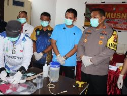 Berantas Narkoba, Polres Anambas Musnahkan 56,51 Gram Sabu