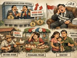 Kenaikan Tak Terkendali, Pedagang Ayam di Inhil Tercekik Harga Tinggi