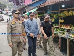 Satpol PP Anambas Tertibkan Pedagang Takjil di Hang Tuah dan Pasar Inpres Tarempa