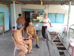 Pastikan Penanganan Cepat, Lurah Sungai Beringin Kunjungi Lokasi Longsor di Kuala Getek