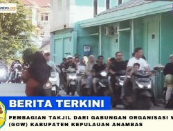 Berbagi di Bulan Suci, GOW Anambas Gelar Pembagian Takjil Gratis di Tarempa
