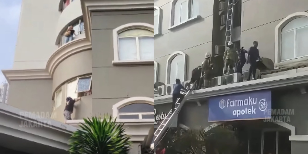 Menyoroti kronologi insiden kebakaran yang melanda apartemen di kawasan Tanjung Duren, Jakarta Barat. (Instagram.com/@humasjakfire)