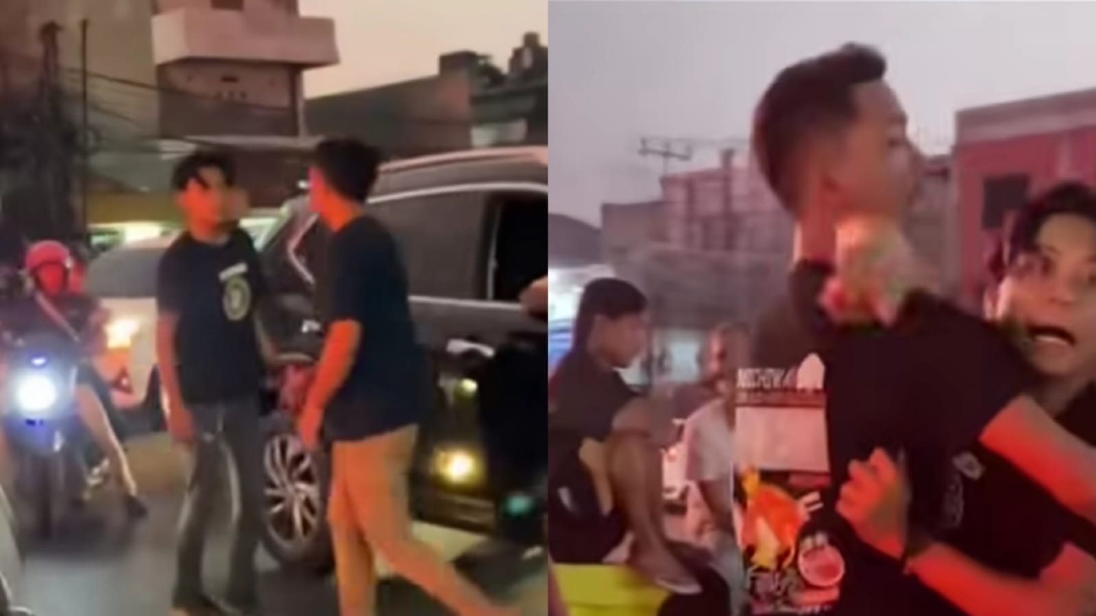 Viral aksi ‘Bang Jago’ lakukan pemukulan pada perempuan di Cibinong, Jawa Barat. (Instagram/bogor.keras)