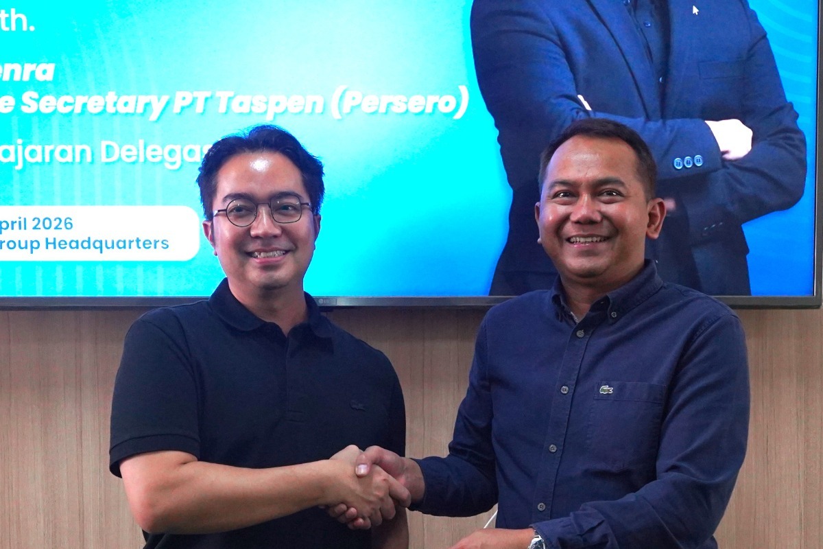 PT Taspen (Persero) melakukan kunjungan silaturahmi ke kantor Promedia Group di Jalan Terusan Halimun, Kota Bandung, pada Kamis, 30 April 2026. (Dok. Promedia Group)