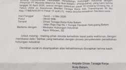 Disnaker Batam Panggil Pimpinan Mamma Sop Ikan Keladi, Dugaan PHK Sepihak Masuk Tahap Mediasi