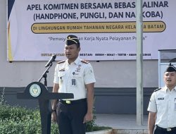 Bersatu dalam Tekad, Rutan Batam Wujudkan Lingkungan Bebas HALINAR