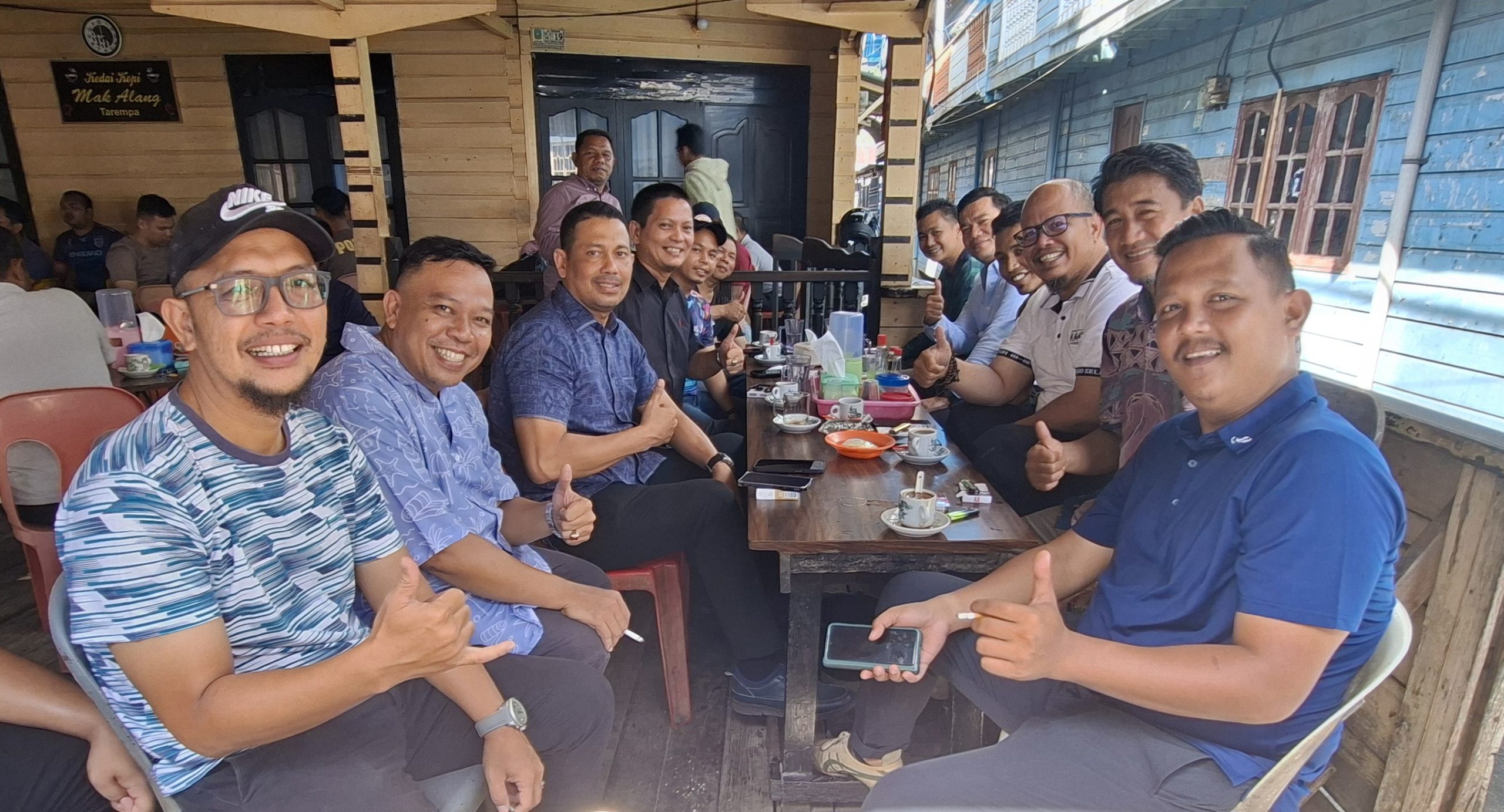 Ngopi Sambil Nostalgia, Momen Hangat Usai May Day di Anambas (dok/slv)