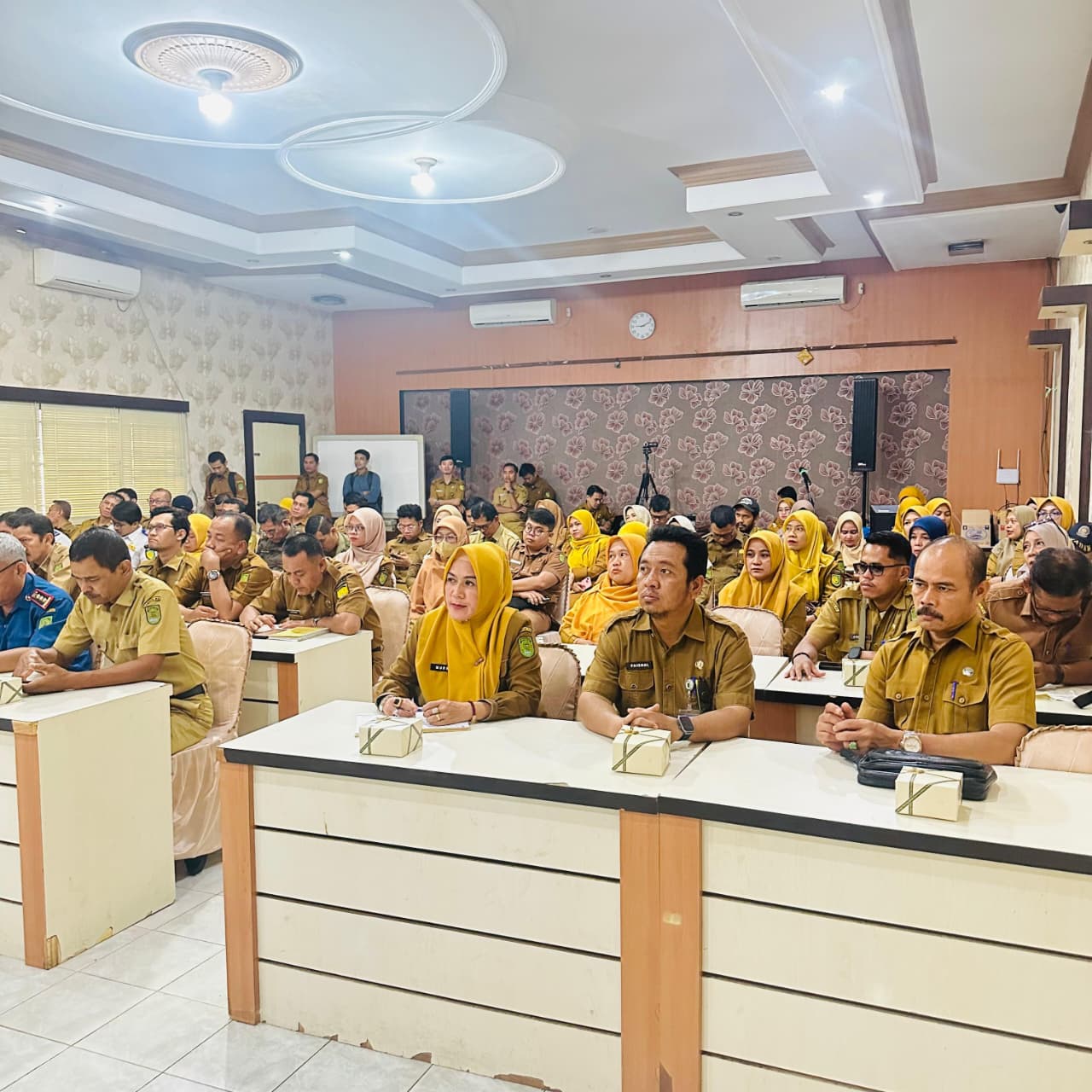 Sosialisasi SPIP dan IEPK yang digelar di Aula BAPPERIDA Kabupaten Indragiri Hilir, Selasa (5/5/2026)