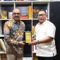 kunjungan kerja Deputi Bidang Investasi BP Batam, Fary Djemy Francis, kepada Konsul Jenderal India di Medan, Ravi Shankar Goel, Jumat (8/5/2026)(humas)