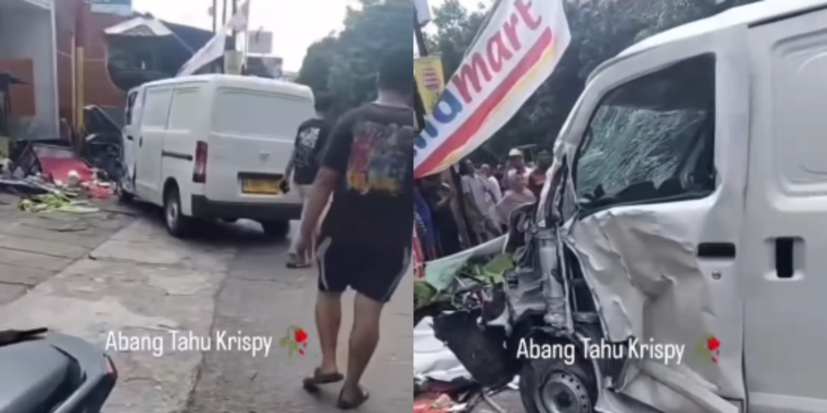 Menyoroti insiden kecelakaan yang diduga melibatkan mobil MBG menabrak lapak UMKM di kawasan Bekasi Timur. (Instagram.com/@bekasi.terkini)
