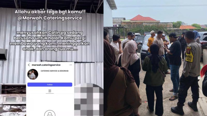 Viral WO Marwah yang diduga lakukan penipuan pada calon pengantin juga bermasalah dengan karyawannya. (Threads/putriwlndry - a.cheerfulgirl)