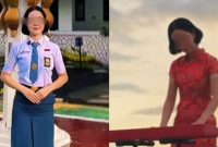Menyoroti dugaan kasus diskriminasi yang dialami siswi asal Makassar Cathlyn Yvaine Lesmana dalam seleksi Paskibraka Sulsel 2026. (TikTok.com/@friska_32)