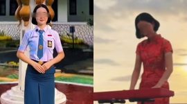 Menyoroti dugaan kasus diskriminasi yang dialami siswi asal Makassar Cathlyn Yvaine Lesmana dalam seleksi Paskibraka Sulsel 2026. (TikTok.com/@friska_32)