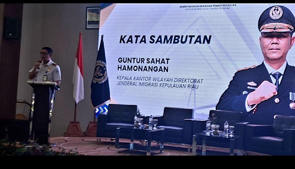 Kakanwil Imigrasi Kepri Guntur Sahat Hamonangan (dok/Bd)