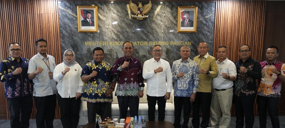 Herman bersama Zulhas Menko Pangan di Jakarta (adv/thonk)