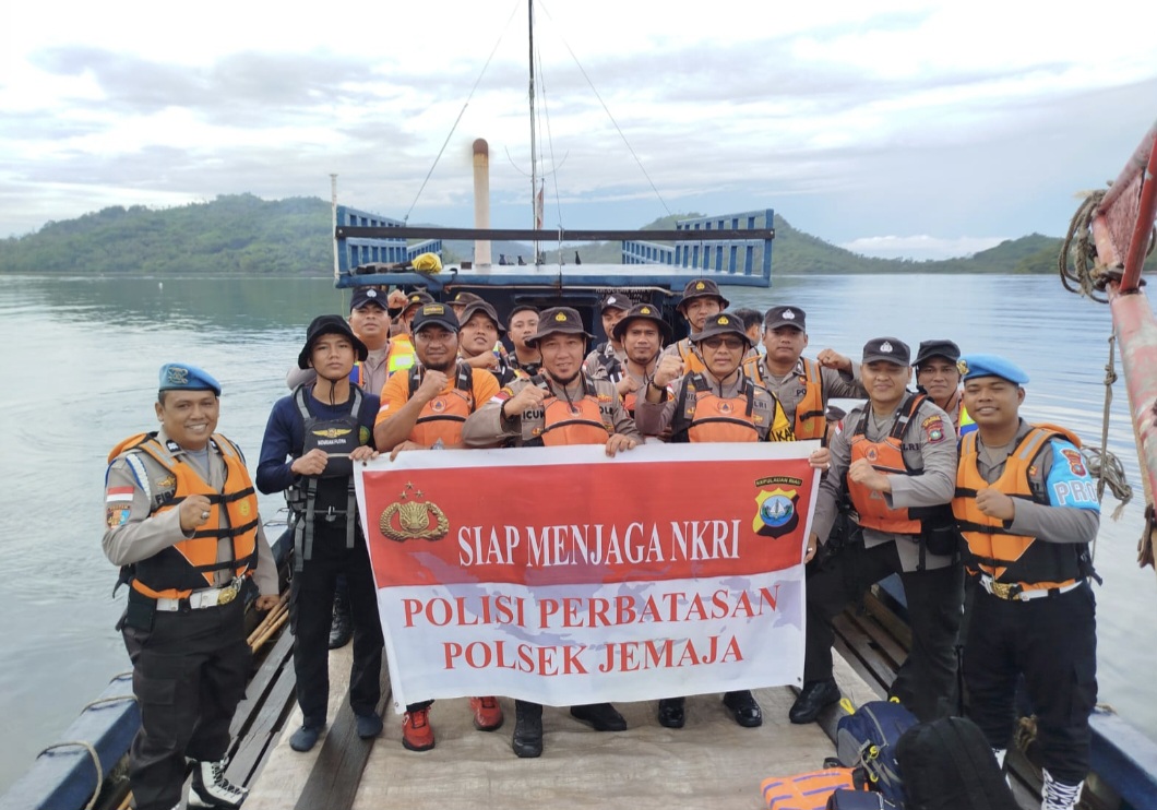 Polsek Jemaja Jaga Perbatasan Anambas (dok/slv)