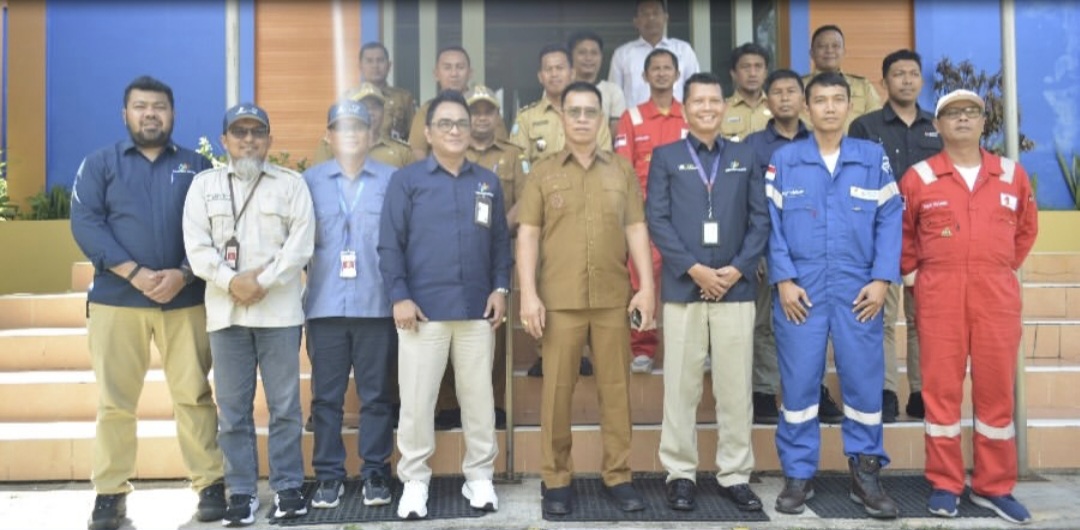 Aneng dan BPS, Kunjungi Medco Matak Base (dok/slv)