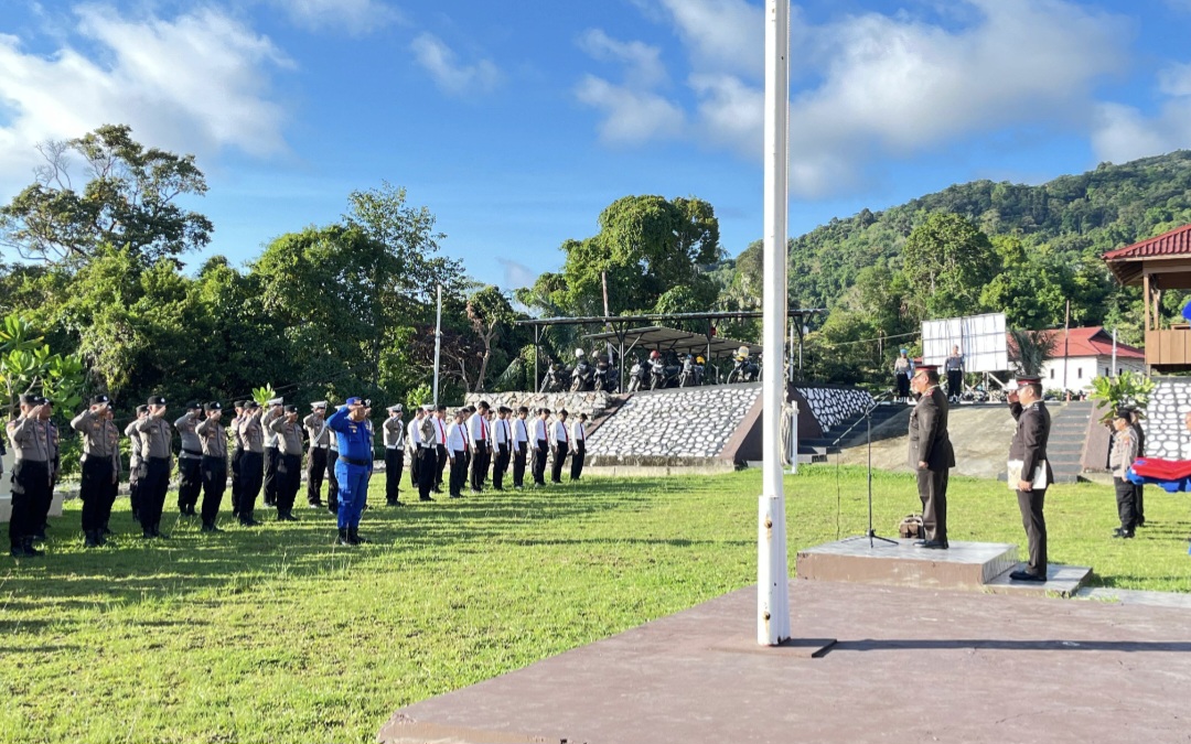 Wakapolres Anambas Pimpin Upacara Harkitnas ke-118, Ajak Jaga Persatuan dan Kedaulatan NKRI (dok/rls)
