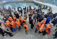 Pengawalan Ketat, 15 Tahanan Natuna Dipindahkan ke Lapas di Batam dan Tanjungpinang (dok/photo)
