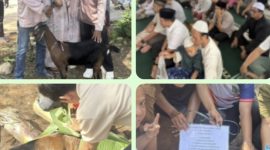 Rayakan Iduladha 1447 H, Panitia Bagikan 450 Paket Daging Kurban Kepada Warga Perumahan Glory Tanjung Riau (photo/dok)