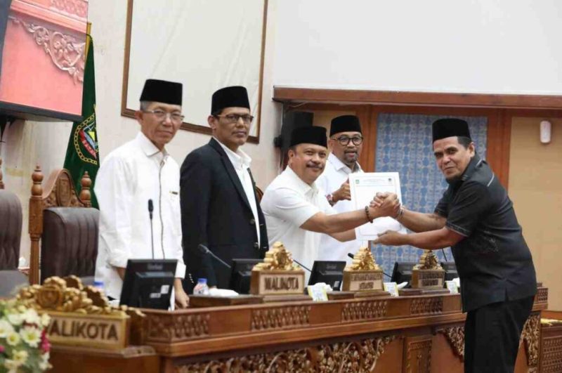 PRD Kota Batam menggelar rapat paripurna dengan agenda Pandangan Umum Fraksi terhadap Rancangan Peraturan Daerah (Ranperda) tentang Pertanggungjawaban Pelaksanaan (RPP) APBD Kota Batam Tahun Anggaran 2025, Senin (15/6/2026).F/Dok DPRD Batam