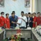 Ketua DPRD Kota Batam, Haji Muhammad Kamaluddin, menerima aksi unjuk rasa (Unras) yang digelar Aliansi Pemuda Mahasiswa Kepulauan Riau di Gedung DPRD Kota Batam, Rabu (17/6/2026).F/Dok DPRD Batam