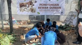 Rutan Batam lakukan pemotongan Hewan kurban (dok/photo)