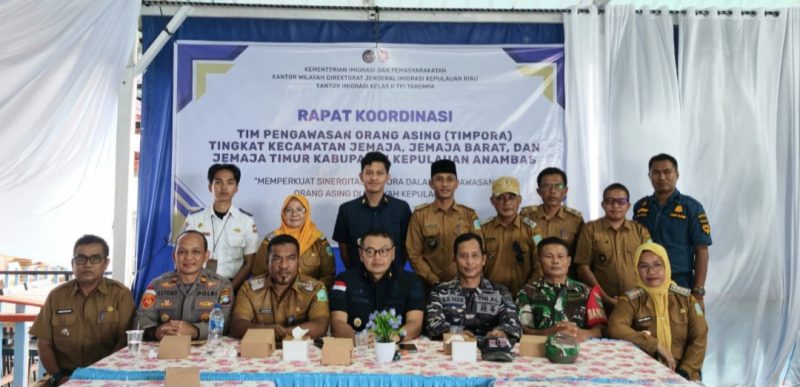 Imigrasi Tarempa Gandeng Seluruh Instansi, Wujudkan Pengawasan Orang Asing yang Terpadu (dok/photo)