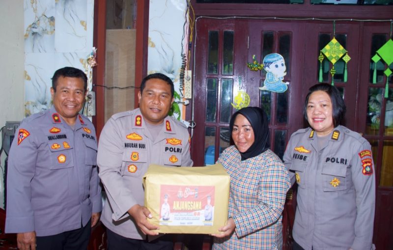 Menjaga Tali Silaturahmi, Polres Anambas Salurkan Bantuan untuk Keluarga Almarhum Anggota Polri (dok/photo)