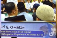 Tabligh Akbar Tahun Baru Islam 1447 H dan HUT Ke-18 Anambas (dok/photo)