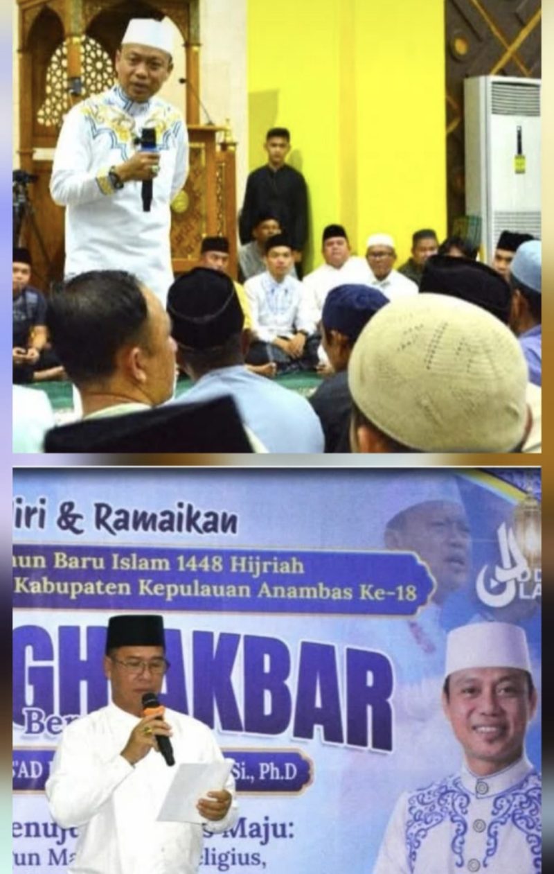 Tabligh Akbar Tahun Baru Islam 1447 H dan HUT Ke-18 Anambas (dok/photo)