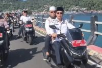 Bupati Aneng Tegaskan Komitmen Taat Aturan, Minta Maaf atas Kelalaian Berkendara Tanpa Helm (dok/photo)