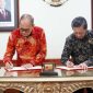 Bp Batam lakukan penandatanganan Perjanjian Kerja Sama (PKS) dengan Badan Riset dan Inovasi Nasional (BRIN) terkait Pemanfaatan Riset dan Inovasi serta Pengkajian Pembangunan Batam Science and Technology Park di Gedung B.J. Habibie, Jakarta, Kamis (18/6). F/ Dok Humas BP BATAM.