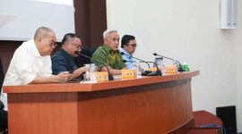 Bp Batam gelar dialog bersama asosiasi pelaku usaha, operator terminal, pelaku logistik, pengguna jasa, dan berbagai pemangku kepentingan di Conference Hall IT Center BP Batam, Kamis (25/6/2026). F/Dok Humas BP BATAM.