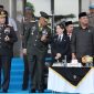 Wakil Wali Kota Batam, Li Claudia Chandra, menghadiri Upacara Hari Bhayangkara ke-80 di Lapangan Bhayangkara Polda Kepulauan Riau, Rabu (1/7/2026). HUMAS DISKOMINFO BATAM 