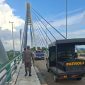 Patroli gabungan Direktorat Pengamanan Aset dan Kawasan BP Batam bersama Dinas Perhubungan, Polisi Militer, serta Patroli dan Pengawalan (Patwal) Satuan Lalu Lintas Polresta Barelang, pada Senin (6/7/2026). F/ Dok Humas BP BATAM.