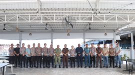 Foto bersama Kapilres Karimun Bersama Forkominda Karimun. 14/7/2026. F/Humas Polres Karimun