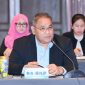 Ketua Umum JMSI, Dr. Teguh Santosa, menyampaikan pandangan dalam pertemuan meja bundar media Asia Selatan dan Asia Tenggara yang digelar All China Journalists Association (ACJA) di Kunming, Provinsi Yunnan, Tiongkok, Selasa (14/7/2026).F/Istimewa