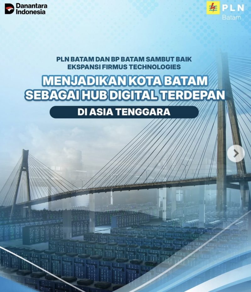PLN Batam dan BP Batam Kompak Dukung Investasi AI, Batam Siap Jadi Pusat Data Regional (dok/photo)