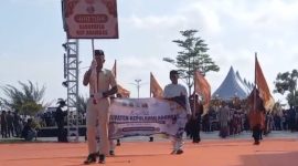 Kafilah Anambas Ikuti Pawai Ta'aruf MTQ Kepri 2026 (dok/photo)