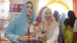 Dukung UMKM dan Syiar Islam, Ny. Sinta Aneng Hadiri Pembukaan Bazar MTQ XII Kepri (dok/photo)