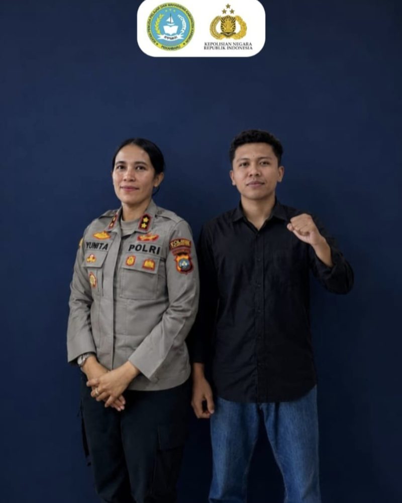 IPPMKK Apresiasi Kapolres Karimun Menerima Aspirasi Mahasiswa (dok/photo)