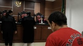 Sidang Vonis Hanjaya Alias Acai Ditunda (dok/photo)